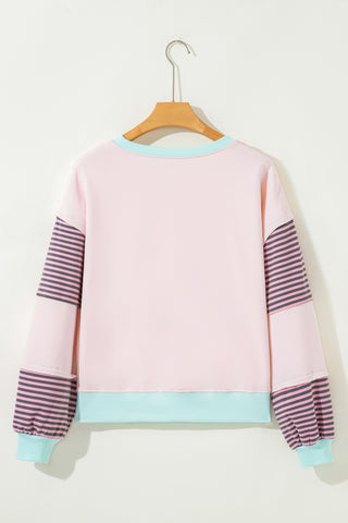 Weekend Vibes Fall Sweatshirt - Delicate Lavender