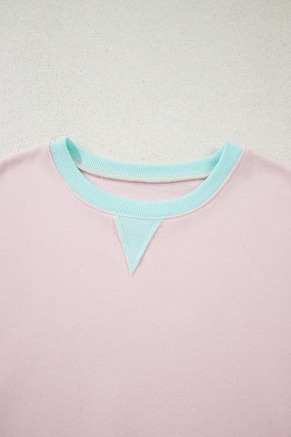 Weekend Vibes Fall Sweatshirt - Delicate Lavender