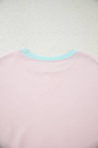 Weekend Vibes Fall Sweatshirt - Delicate Lavender