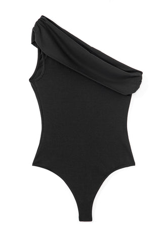 Off Shoulder Bodysuit - Black