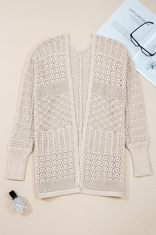 Mocha Mornings Cardigan - Taupe