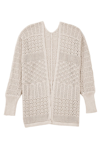 Mocha Mornings Cardigan - Taupe