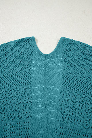 Mocha Mornings Cardigan - Teal