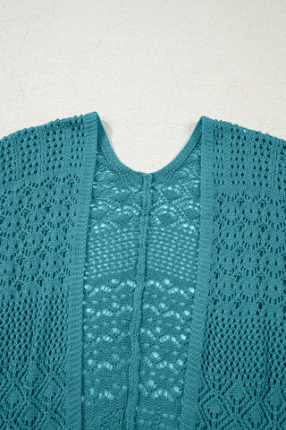 Mocha Mornings Cardigan - Teal