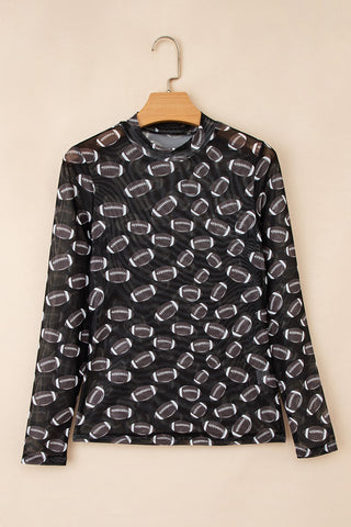 Mesh Football Top