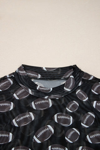 Mesh Football Top
