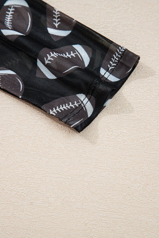 Mesh Football Top