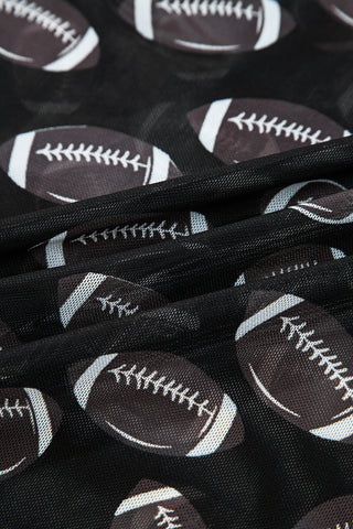 Mesh Football Top