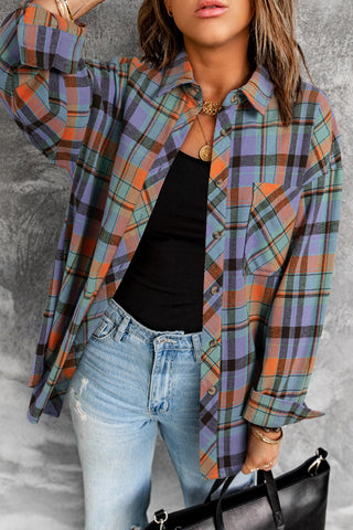 Flannel Shirt - Orange