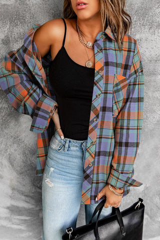 Flannel Shirt - Orange