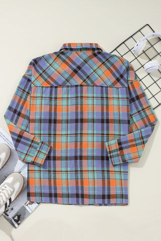 Flannel Shirt - Orange