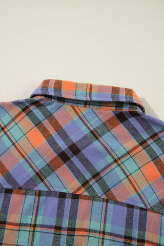 Flannel Shirt - Orange