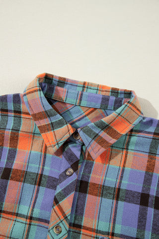 Flannel Shirt - Orange