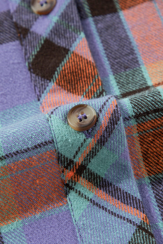 Flannel Shirt - Orange