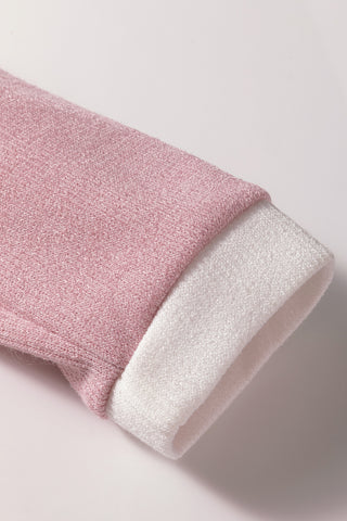 Comforts of Fall Cozy Knit Top - Pink