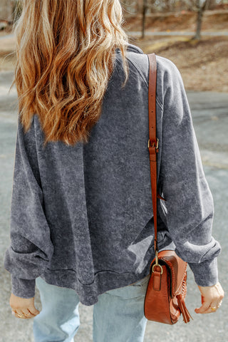 Vintage Wash Shacket - Gray