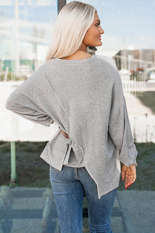 Color Block Cape Style Top