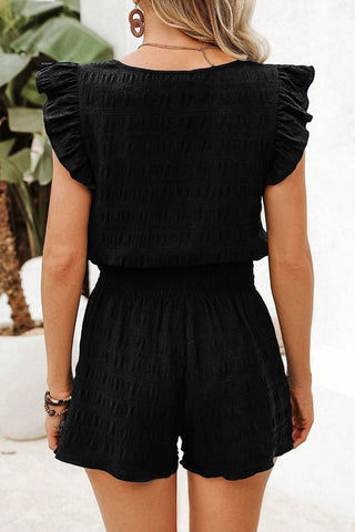 Simple Chic Two Piece Set - Black