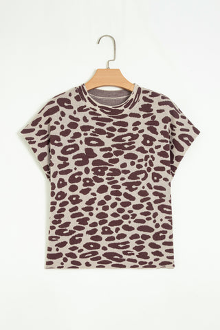 Leopard Sleeveless Sweater