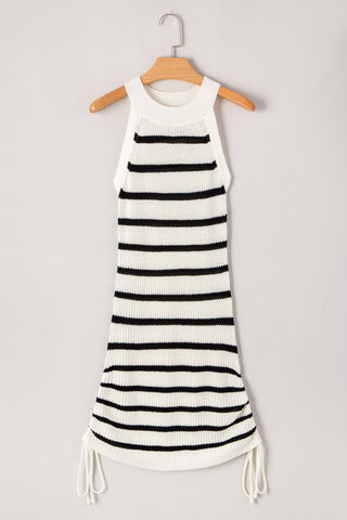 Coastal Stripes Sweater Knit Dress