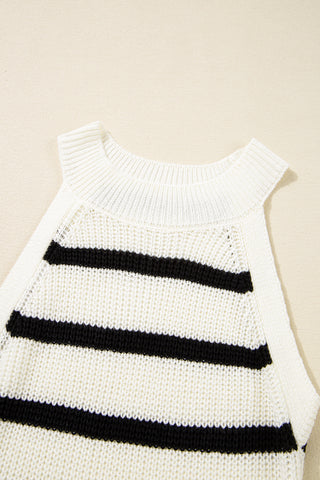 Coastal Stripes Sweater Knit Dress
