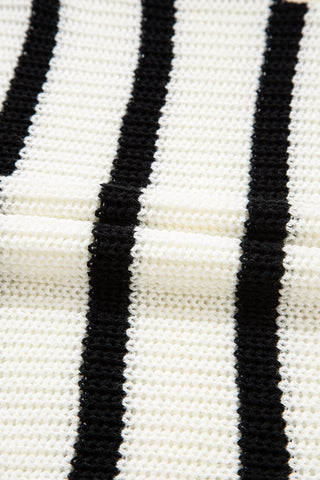 Coastal Stripes Sweater Knit Dress