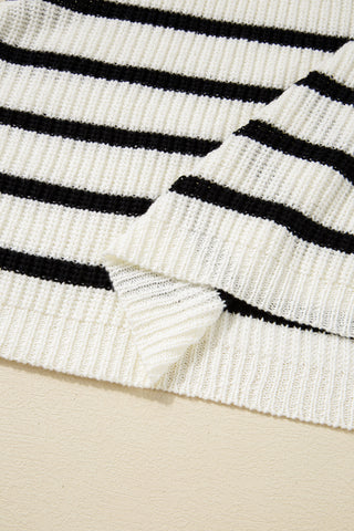 Coastal Stripes Sweater Knit Dress