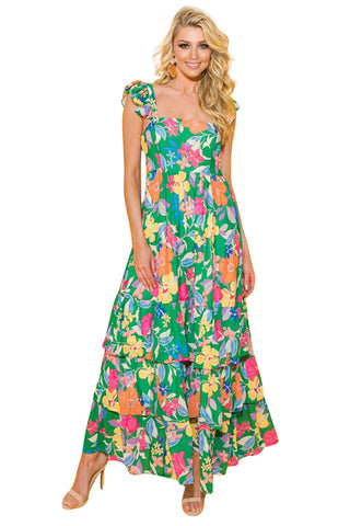 Vibrant Verde Sundress