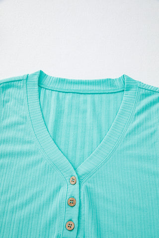 Tank Top Short Set - Aqua