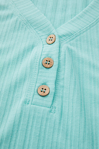 Tank Top Short Set - Aqua