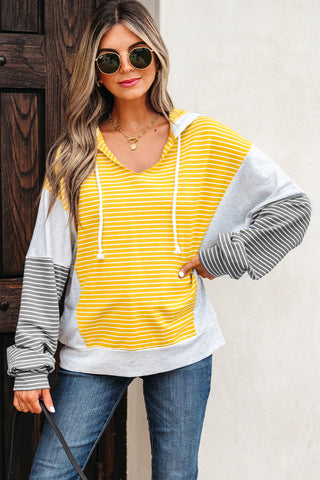 Sunny Striped Hoodie