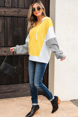 Sunny Striped Hoodie