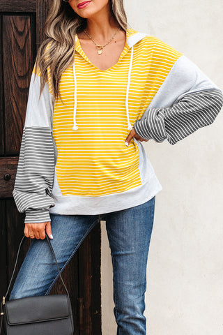 Sunny Striped Hoodie