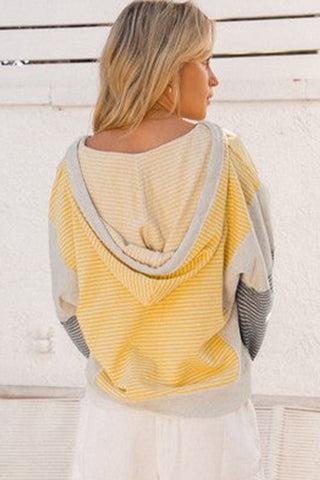Sunny Striped Hoodie