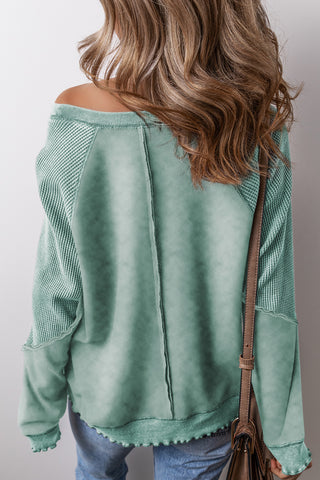 Cozy Weekend Sweatshirt - Green