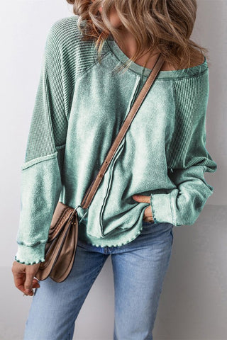 Cozy Weekend Sweatshirt - Green