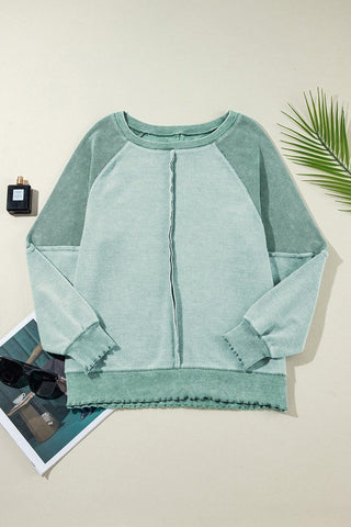Cozy Weekend Sweatshirt - Green