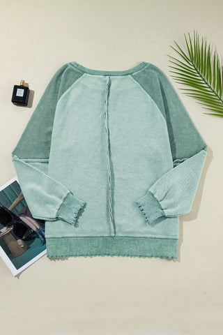 Cozy Weekend Sweatshirt - Green