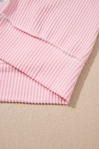 Floral Pink Pullover