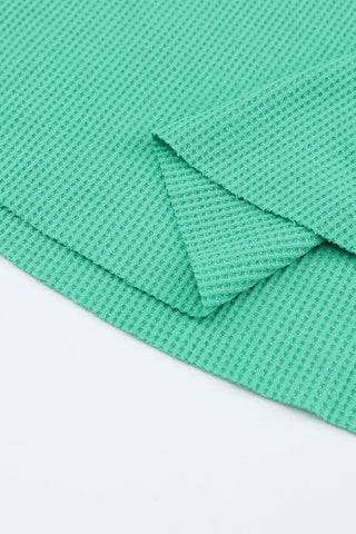 Thermal Henley Top - Green