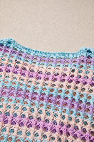 Pastel Striped Sweater