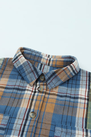 Fall Flannel Shirt - Green