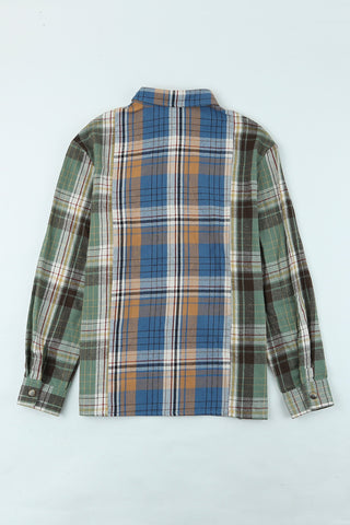 Fall Flannel Shirt - Green