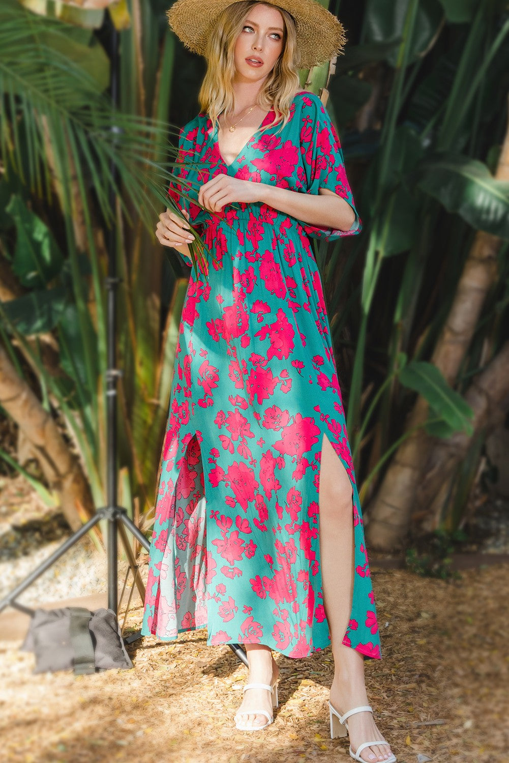 pink and aqua dress Orchid Pink and Aqua Dress