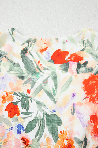 Watercolor Floral Dress