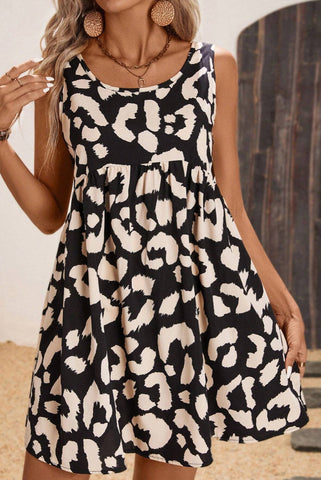 Animal Print Tank Dress