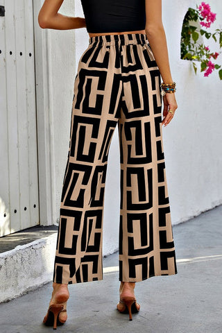 City Chic Wide Leg Pants - Beige