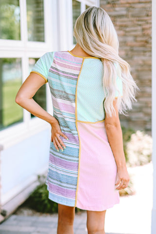 Color Block Dress