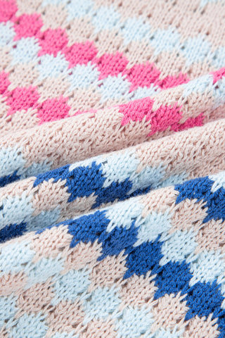 Fair isle Colorful Sweater - Beige