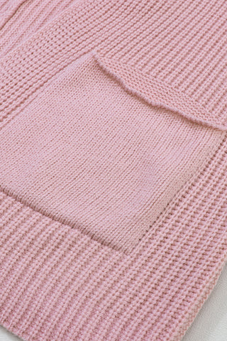 Oversized Cardigan - Pink